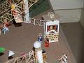 Toothpick Ferris Wheel detail